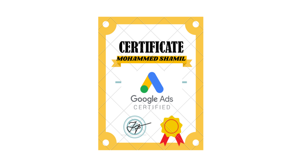google ads certified digital marketing strategist palakkad
