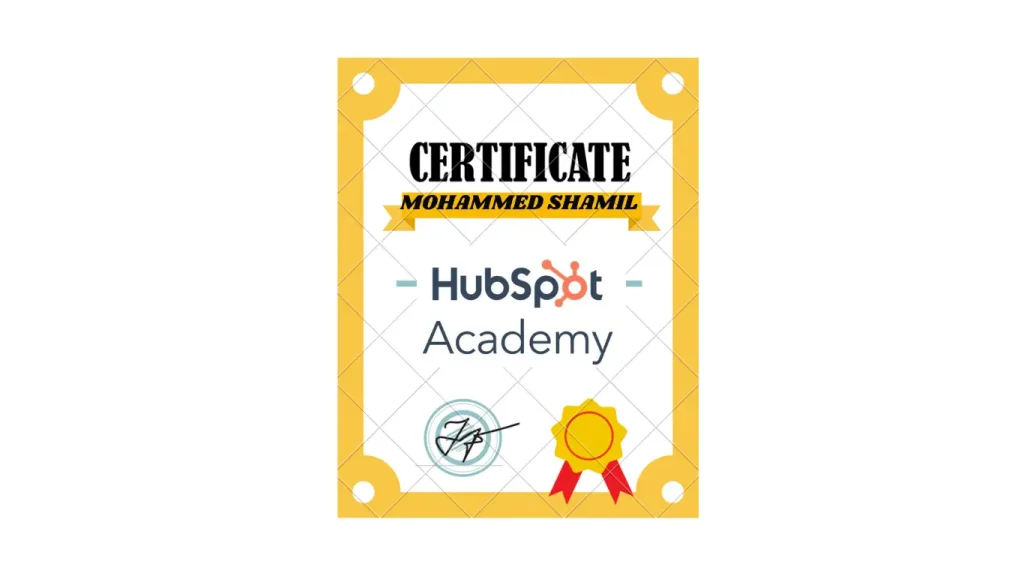 hubspot certified digital marketing strategist palakkad,kerala
